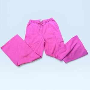 Pink Cargo Lounge Pants - Unbranded